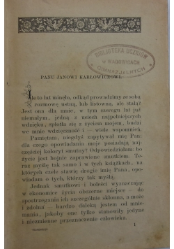 Melancholicy, tom I, 1939 r.