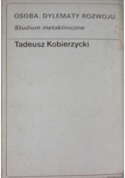 Osoba .Dylematy Rozwoju.