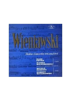 Henryk Wieniawski. Violin Concertos No and  No 2, Płyta winylowa