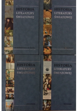 Historia Literatury Światowej Tom 1 do 4