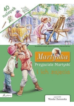 Przyjaciele Martynki i ich zajęcia 40 nalepek