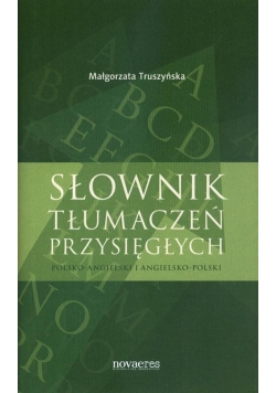 Słownik tłumaczeń przysięgłych pol-ang, ang-pol