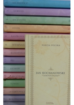 Poezje Polskie ,zestaw 14 książek