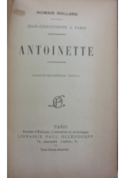 Antoinette, ok 1915 r.