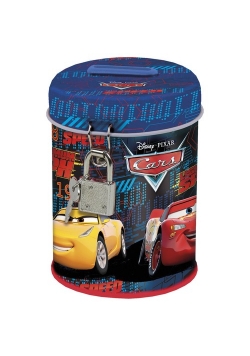 Skarbonka z kłódką Cars 44