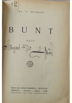 Bunt 1924 r