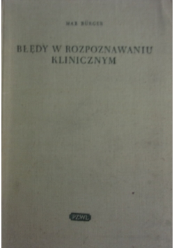 Błędy w rozpoznawaniu klinicznym
