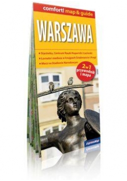 Comfort!map&guide Warszawa 1:26 000 2w1 mapa