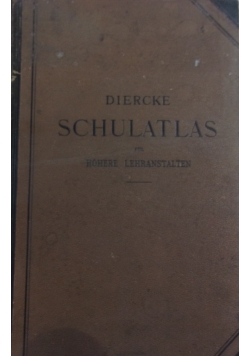 Schulatlas fur hohere Lehranstalten, 1914r.