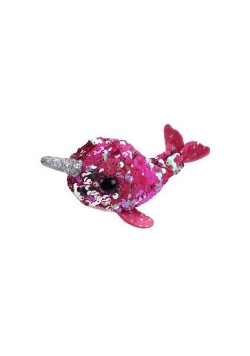 Teeny Tys cekinowy narwhal Nelly