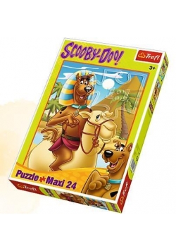 Puzzle 24 maxi Scooby Doo w Egipcie TREFL