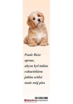 Zakładka do książki - Panie Boże spraw