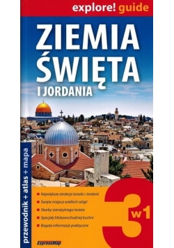 Ziemia Święta i Jordania 3w1 przewodnik atlas mapa