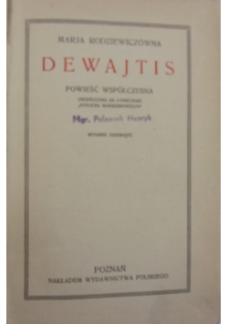 Dewajtis, 1929 r.
