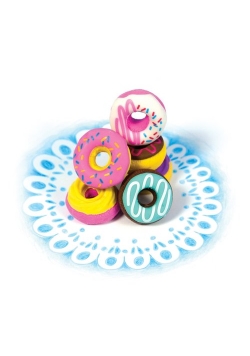Gumki do ścierania pachnące słodkie Pączki Dainty Donuts, 6 gumek