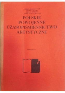 Polskie powojenne czasopiśmiennictwo artystyczne