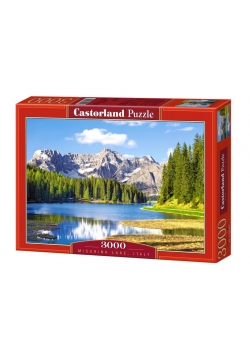 Puzzle 3000 Jezioro Misurina - Włochy CASTOR