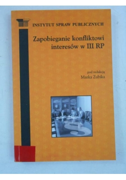 Zapobieganie konfliktowi interesów w III RP