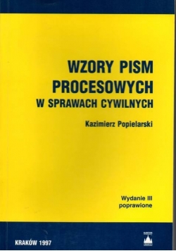 Wzory pism procesowych