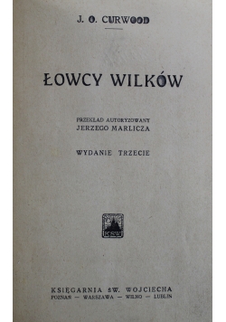 Łowcy wilków 1930 r