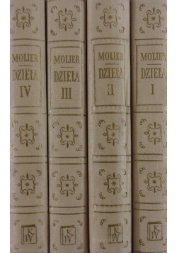 Molier Dzieła I-IV tom