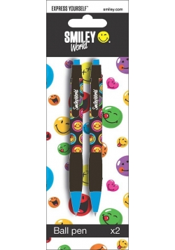 Długopis kulkowy 2 sztuki Smiley