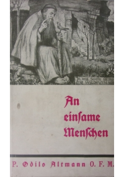 An einsame Menschen, 1936r.