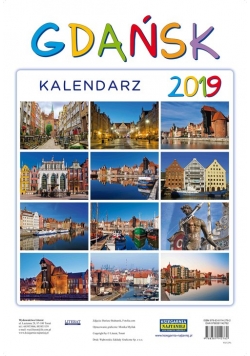 Kalendarz ścienny 2019 Gdańsk