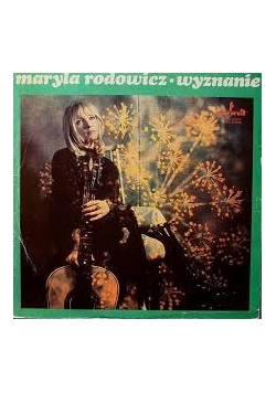 Maryla Rodowicz. Wyznanie, płyta winylowa