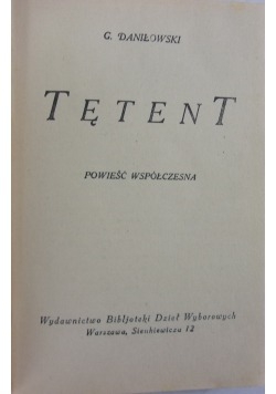 Tętent, 1925 r.