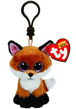 Beanie Boos Slick - brązowy lis zawieszka
