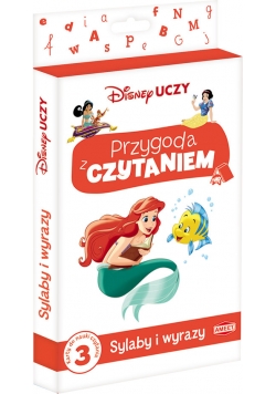 Disney Uczy Księżniczka Przygoda z czytaniem Sylaby i wyrazy