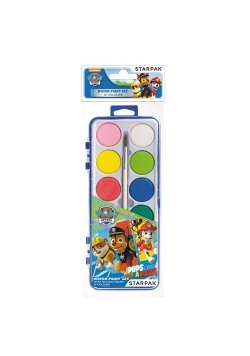Farby akwarelowe Paw Patrol 12 kolorów