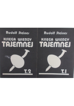 Księga wiedzy tajemnej Tom I i II