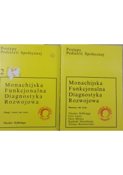 Monachijska funkcjonalna diagnostyka rozwojowa,zestaw dwóch książek