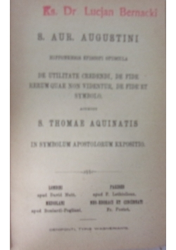 Sanctorum Patrum, tom 6, 1887 r.