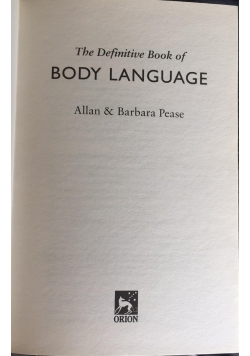 The Definitive Book of Body Language