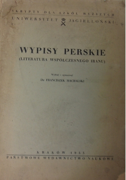 Wypisy Perskie