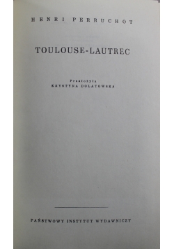 Toulouse Lautrec