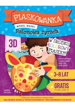 Piaskowanka 3D Żyrafa MAC