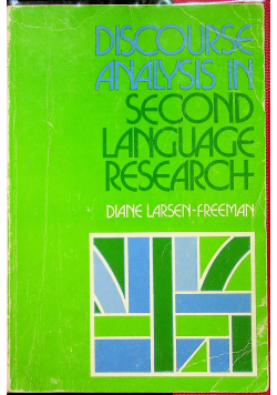 Discourse Analysis in Second Language Research