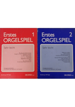 Erstes Orgelspie, 2 książki