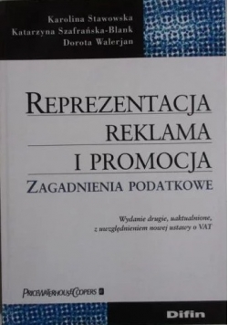 Reprezentacja, reklama i promocja