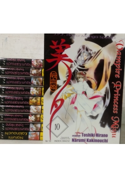 Vampire Princess Miyu, 10 tomów