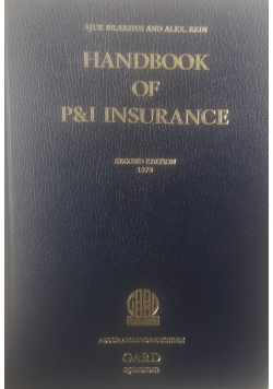 Handbook of  P&I Insurance
