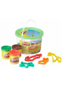 Play Doh Mini wiaderko, różne rodzaje