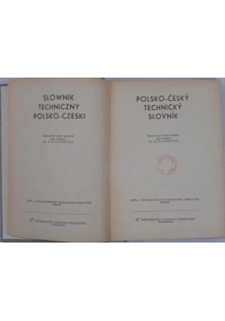 Słownik techniczny polsko-czeski