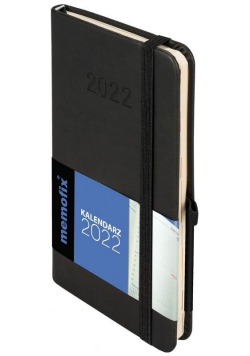 Kalendarz 2022 Memo A6 czarny TDW ANTRA