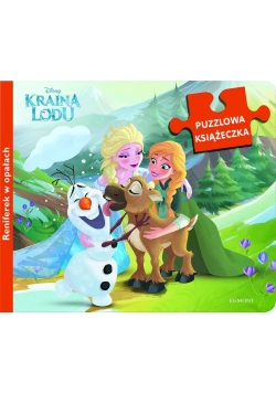 Puzzlowa książeczka. Kraina Lodu. Reniferek..