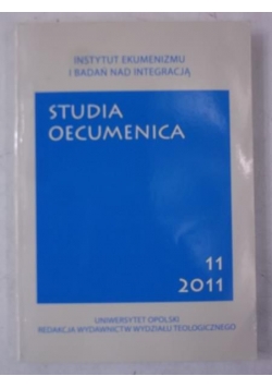Studia Oecumenica, 11/2011